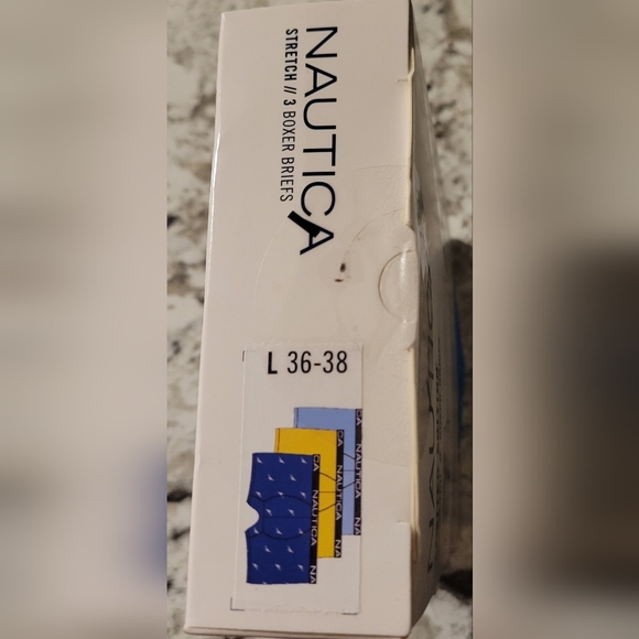 NWT NAUTICA BOXER BRIEFS 3 Pack - Picture 3 of 4